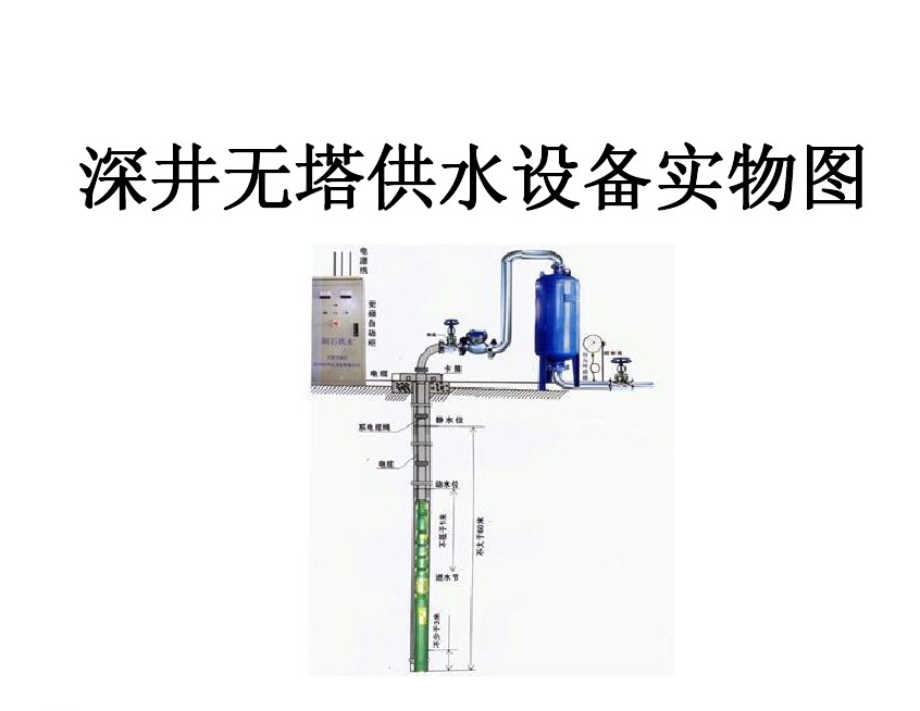 肇州县井泵无塔式供水设备